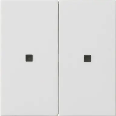 Gira 536927 Systeem 3000 wip 2-voudig Systeem 55 wit m