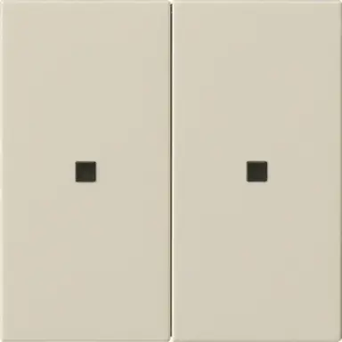 Gira 536901 Systeem 3000 wip 2-voudig Systeem 55 creme