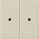 Gira 536901 Systeem 3000 wip 2-voudig Systeem 55 creme