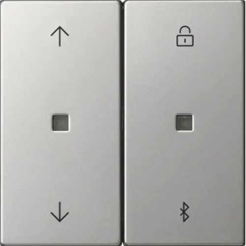 Gira 5367600 Bluetooth bedieningselement met pijlsymbolen Systeem 3000 Systeem 55 edelstaal