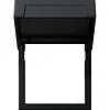 Gira 2658005 opvulring 45x45mm klapdeksel Systeem 55 zwart mat