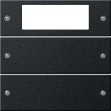 Gira 2192005 wipset 2-voudig Systeem 55 zwart gel