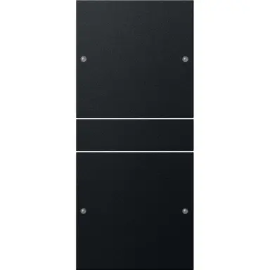 Gira 2182005 wipset 2-voudig Systeem 55 zwart gel