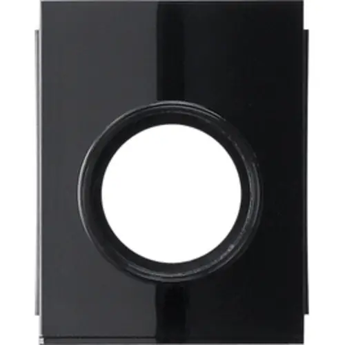 Gira 0011055 Studio adapter kabelinvoer 1-voudig voor buis 20 mm zwart