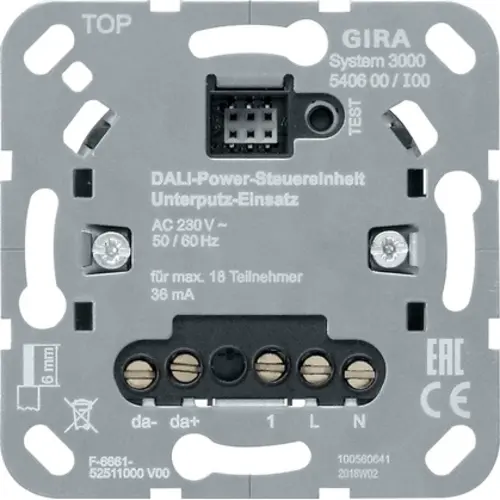 Gira 540600 Systeem 3000 DALI dimmer