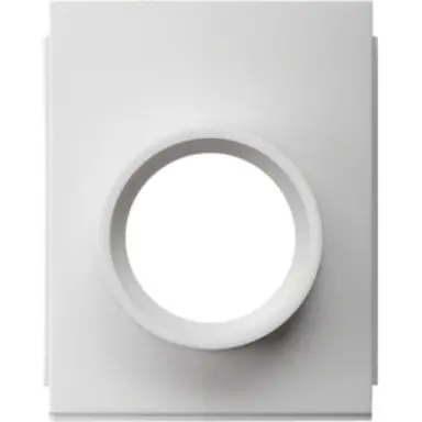 Gira 0011053 Studio adapter kabelinvoer 1-voudig voor buis 20 mm wit