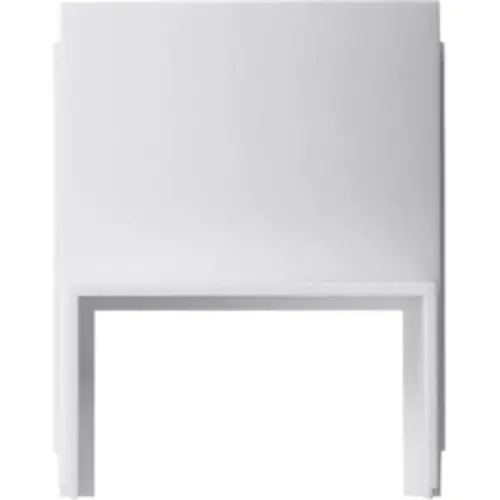 Gira 0017053 Studio adapter kabelinvoer 1-voudig voor kanaal 20x30 mm wit