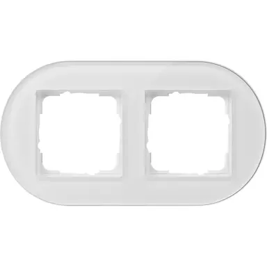 Gira 0212130 Studio afdekraam 2-voudig wit