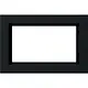 Gira 100109 afdekraam 1.5-voudig E2 zwart mat