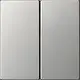 Gira 5362600 serie dimmerknop Systeem 3000 serie tastdimmer Systeem 55 edelstaal