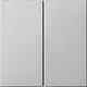 Gira 536226 serie dimmerknop Systeem 3000 serie tastdimmer Systeem 55 aluminium mat