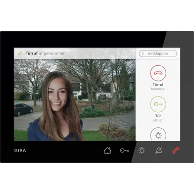 Gira 1209005 deurtel ob 7 zwart