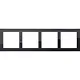 Gira 131405 afdrmsch adapter 4v zwart