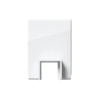 Gira 106903 kabelinvoer adapter voor kanaal 15 x 15 mm Systeem 55 wit glans