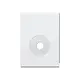 Gira 106503 adapter voor kabelinvoer opbouwbehuizing Systeem 55 wit glans