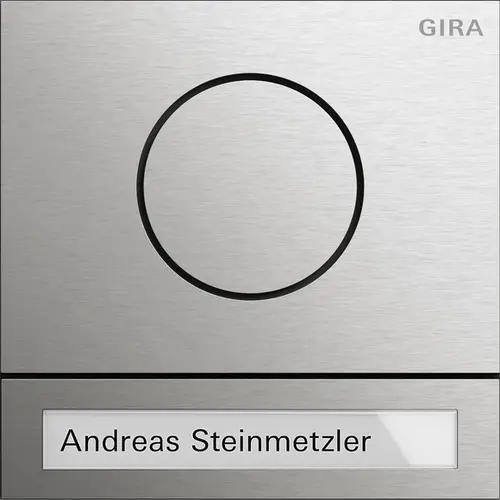 Gira 5565914 deurstationmod. System 106 edelstaal V4A