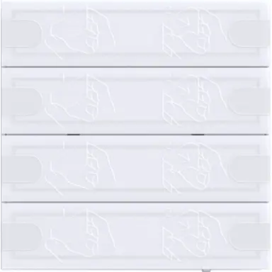 Gira 5054003 tastsens 4 24v 4v ts4 wit