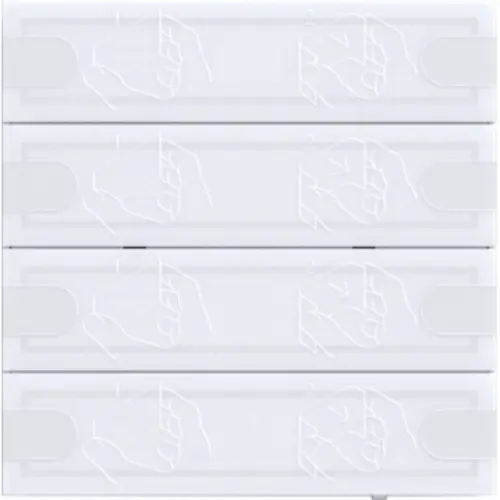 Gira 5054003 tastsens 4 24v 4v ts4 wit