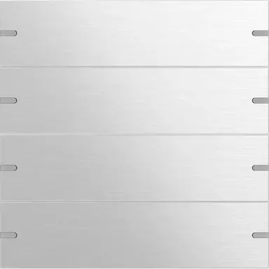 Gira 502417 wippenset 4-voudig voor tastsensor 4 aluminium