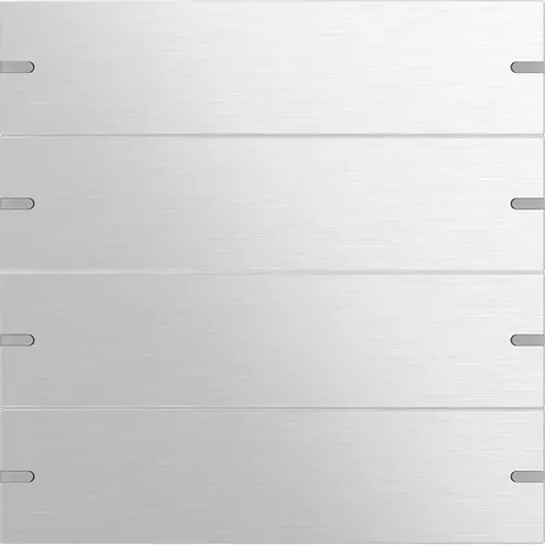 Gira 502417 wippenset 4-voudig voor tastsensor 4 aluminium
