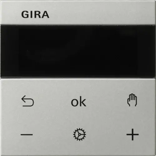 Gira 5394600 Systeem 3000 thermostaatknop Bluetooth Systeem 55 edelstaal