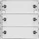 Gira 510300 rf tastsensor 3voud knx