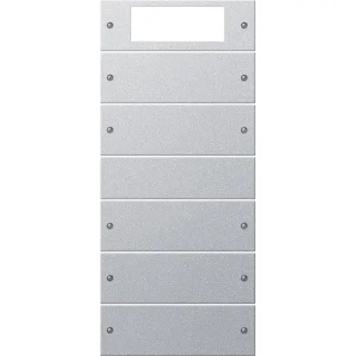 Gira 219526 wipset 5-v pl alu 55 knx