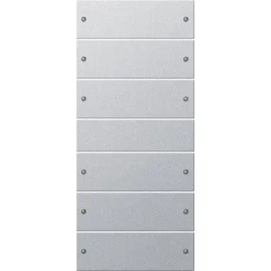 Gira 218626 wipset 6-voud alu 55 knx