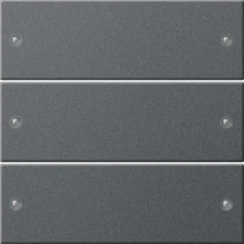 Gira 218328 wippenset 3-voudig Tastsensor 3 antraciet mat gelakt