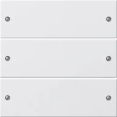 Gira 218327 wippenset 3-voudig Tastsensor 3 wit mat gelakt