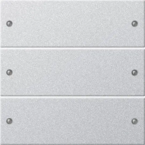 Gira 218326 wippenset 3-voudig Tastsensor 3 aluminium mat gelakt