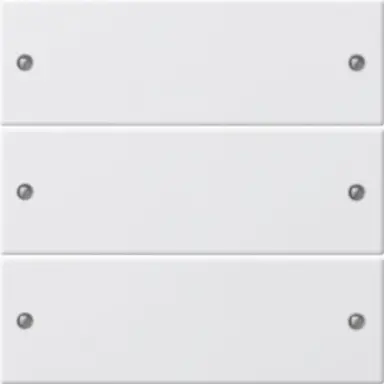 Gira 218303 wippenset 3-voudig Tastsensor 3 wit glans gelakt