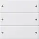Gira 218303 wippenset 3-voudig Tastsensor 3 wit glans gelakt
