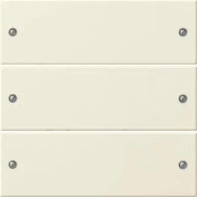 Gira 218301 wippenset 3-voudig Tastsensor 3 creme glans gelakt