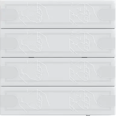 Gira 5004003 knx tastsens 4v ts4 wit