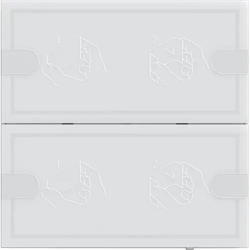 Gira 5002003 knx tastsens 2v ts4 wit