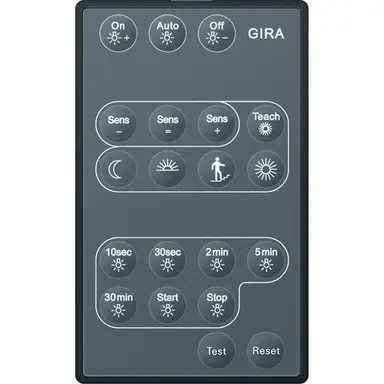 Gira 211500 afstandsbed aanwhmeld knx