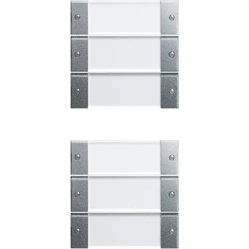 Gira 213626 bedelem bedset 6v alu knx