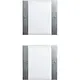Gira 213226 bedelem bedset 2v alu knx