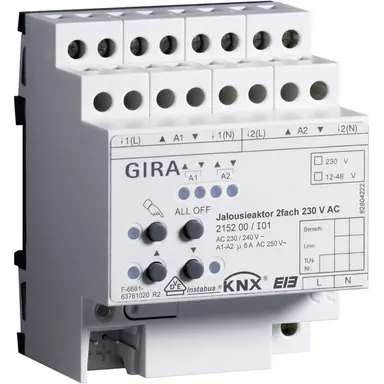 Gira 215200 jalaktor 2v 230v dra knx