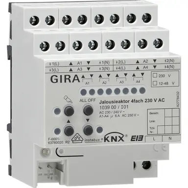 Gira 103900 jalactor 4v230vac dra knx