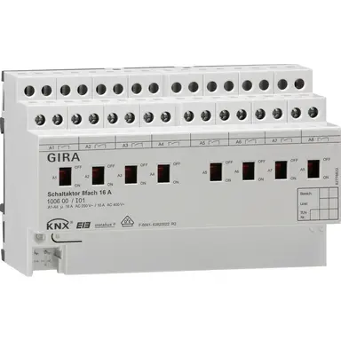Gira 100600 schakelact 8v 16a dra knx