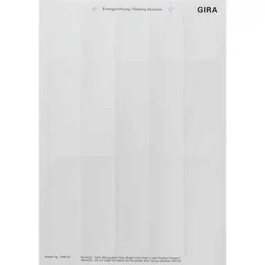 Gira 109000 tekstvel tastsensor2 knx