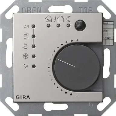 Gira 2100600 knx thermostaat 55 edlstl