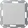Gira 0127015 drukvlakschakelaar kruisschakelaar Systeem 55 grijs mat