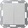 Gira 0125015 drukvlakschakelaar serieschakelaar Systeem 55 grijs mat