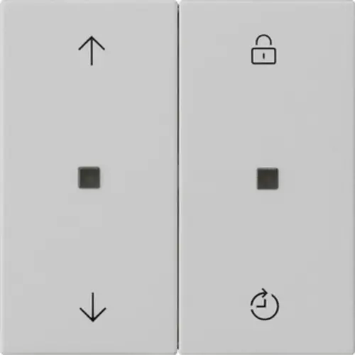 Gira 5492015 eNet RF bedieningselement Memory met pijlsymbolen Systeem 55 grijs mat