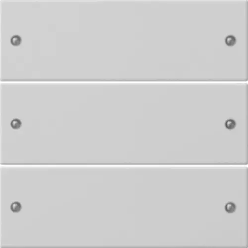 Gira 2183015 wippenset 3-voudig Tastsensor 3 grijs mat gelakt