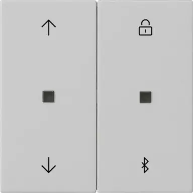 Gira 5367015 Systeem 3000 Bluetooth bedieningselement met pijlsymbolen Systeem 55 grijs mat