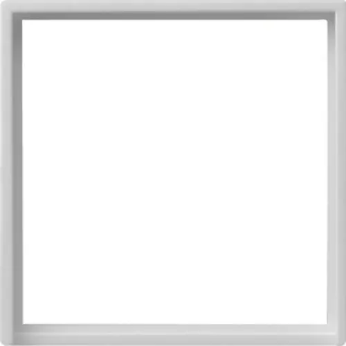 Gira 0282015 adapterraam met vierkante uitsparing 50x50 Systeem 55 grijs mat